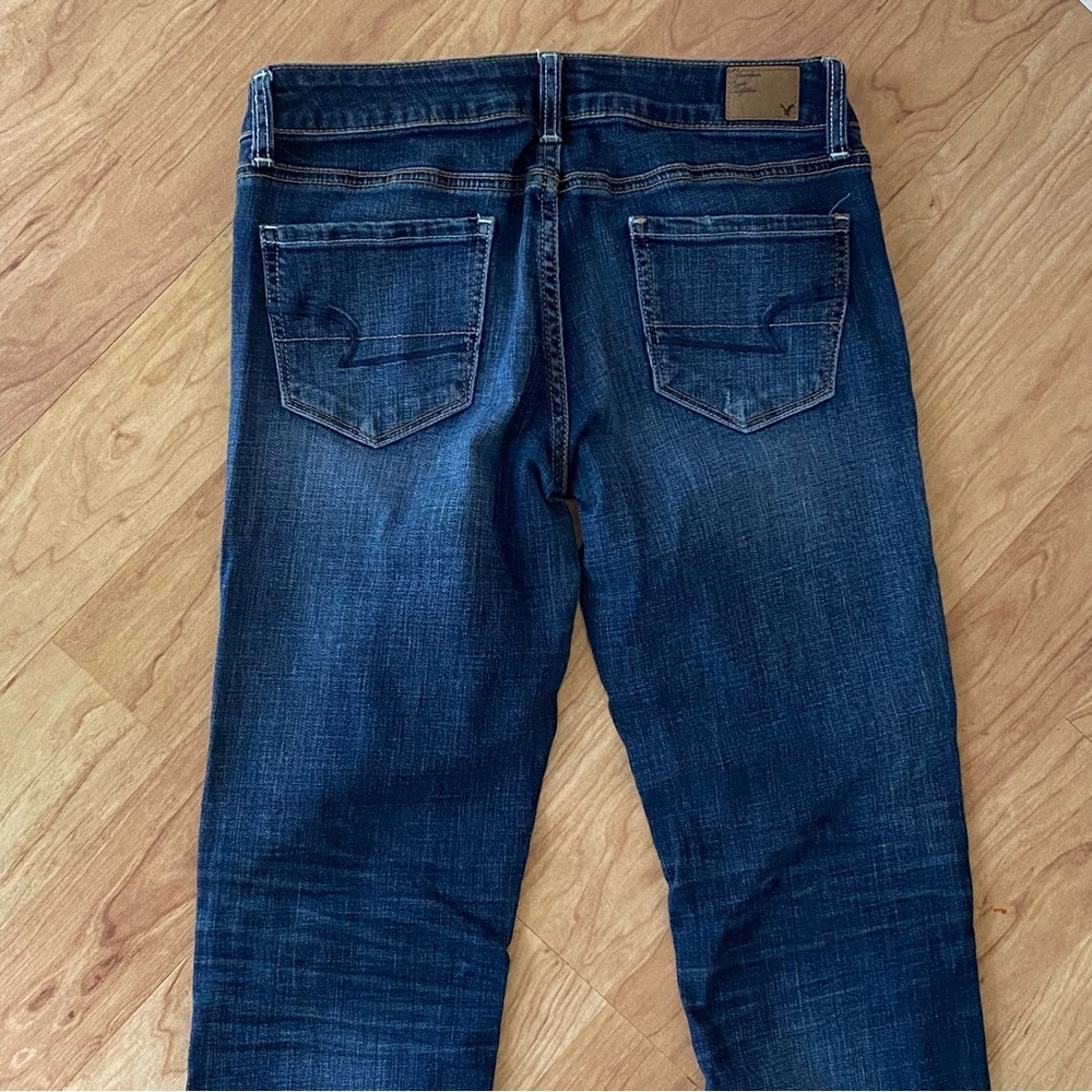 American Eagle dark wash skinny jeans - Picture 4 of 7